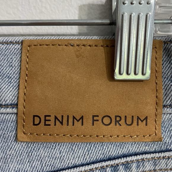 Aritzia Denim Forum Jeans Women Size 29 Blue The 70's Retro Cheeky Straight - Picture 7 of 10